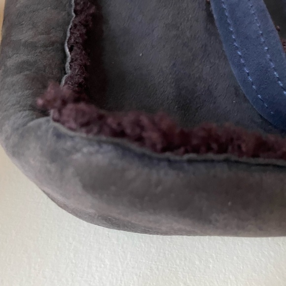 Authentic Chanel. Vintage. Blue Suede - Picture 8 of 9